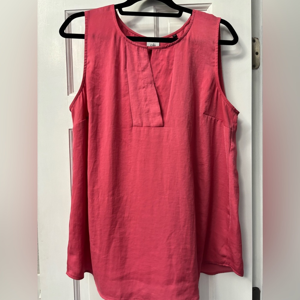 Cabi sleeveless blouse size L